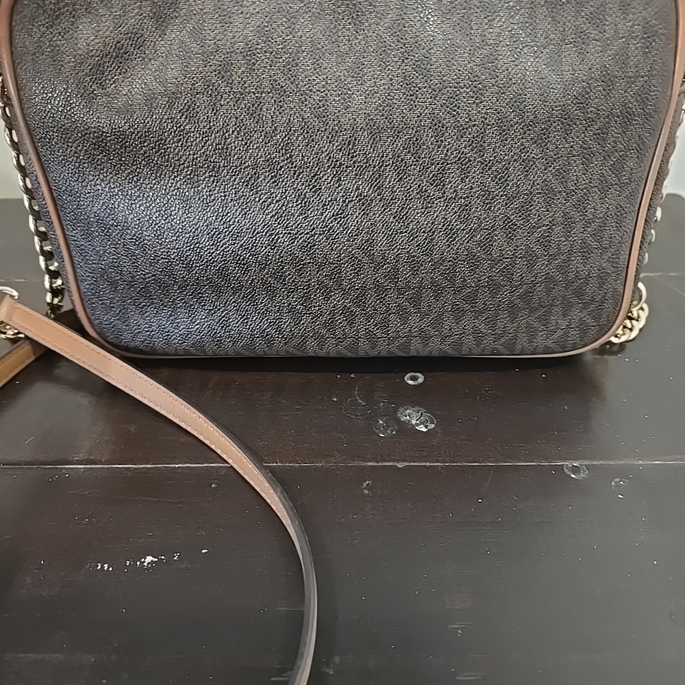 Michael Kors Jet Set Travel Medium East West Crossbody bag BROWN - Picture 5 of 13